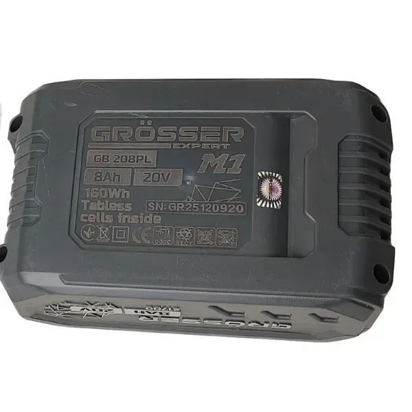 Акумуляторна батарея 20В Grosser 8A GB 208PL EXPERT M1 Series 3065270825 фото