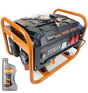 Бензиновий генератор 3000 w Kraft&Dele KD-160 40 KG 1631423148 фото
