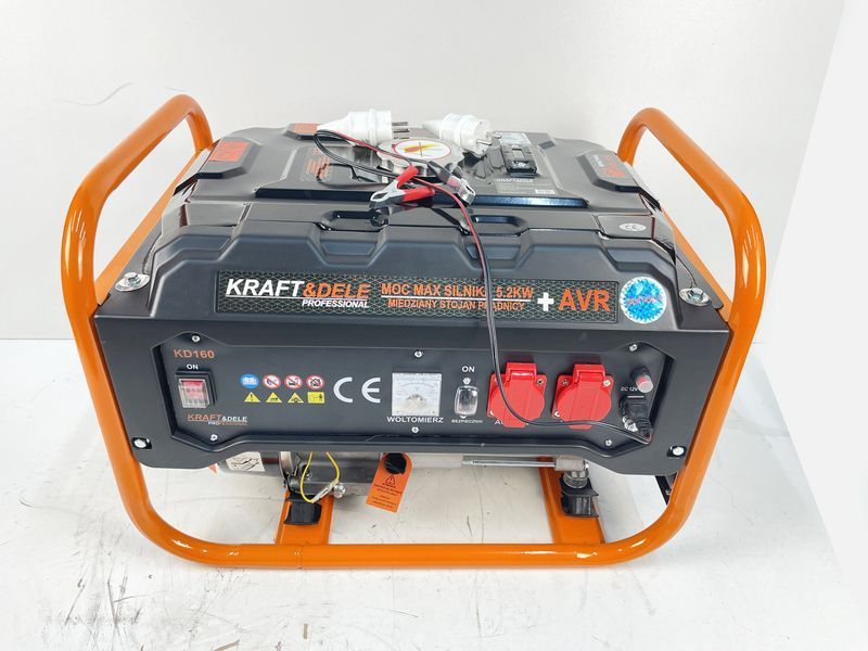 Бензиновий генератор 3000 w Kraft&Dele KD-160 40 KG 1631423148 фото