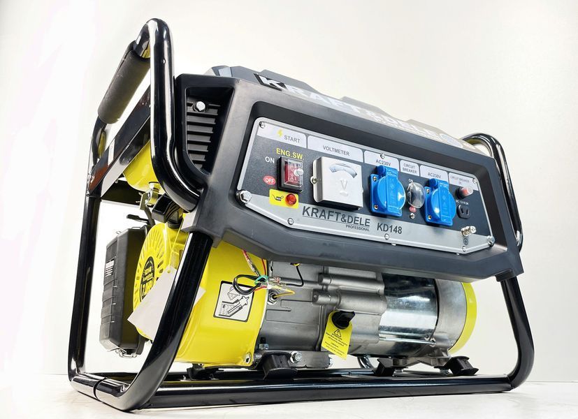 Генератор бензиновий 3000 W Kraft&Dele KD-148 бензогенератор 1636377722 фото