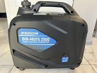 Генератор бензиновий інверторний 2.5 кВт ZEGOR DIN-MUTE2500 2289635638 фото