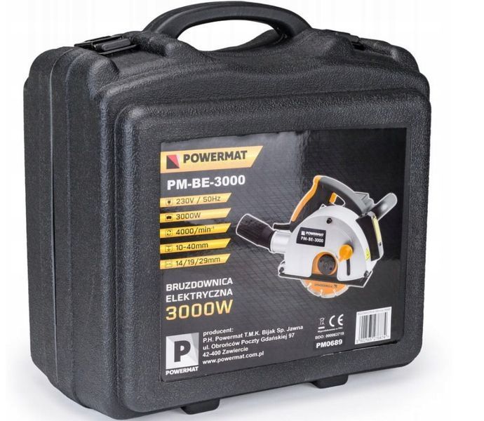 Штроборіз 3000W 150мм Powermat PM-1537 2447960054 фото