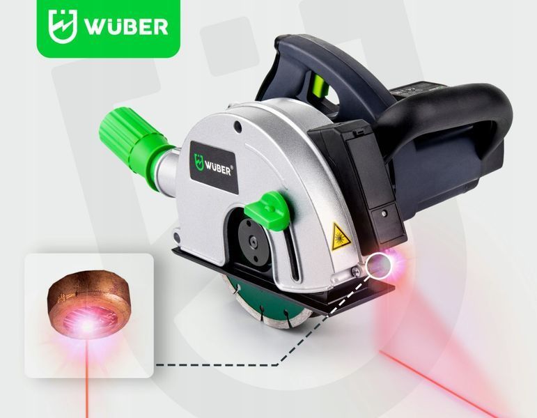 Штроборіз з лазером 3000W Wuber WR-1537 2447963409 фото