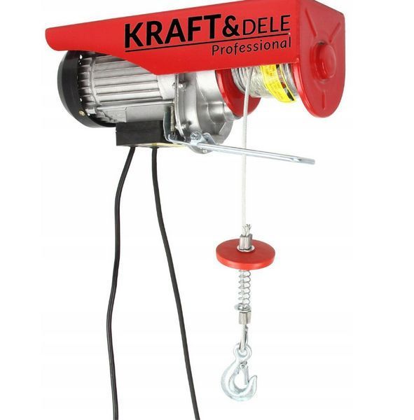 Тельфер електричний Таль 400/800 кг Kraft&Dele KD1526 Польща 2137499609 фото
