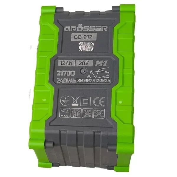 Акумуляторна батарея 20В Grosser 12A GB 212 M1 Series 3016843518 фото