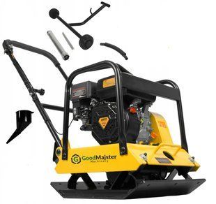 Віброплита 100 КГ бензинова GoodMajster GM-1990 2316037271 фото
