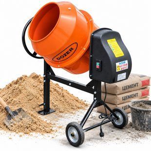 Бетонозмішувач 220 л. Dozer БП-220 1200W 2567614656 фото