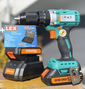 Шурупокрут ударний акумуляторний 20В Sturmax CDM3220BLI Brushless+набір біт M1 Series 2112232467 фото