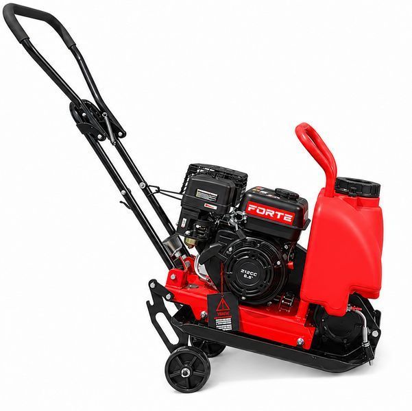 Віброплита Forte 87 кг PC54 TWP Professional, 6.5 к.с., бак для води, гумовий килимок 3128446074 фото