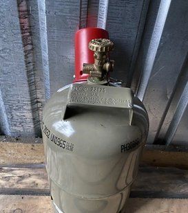 Побутовий газовий балон 12л Польща 2086312125 фото