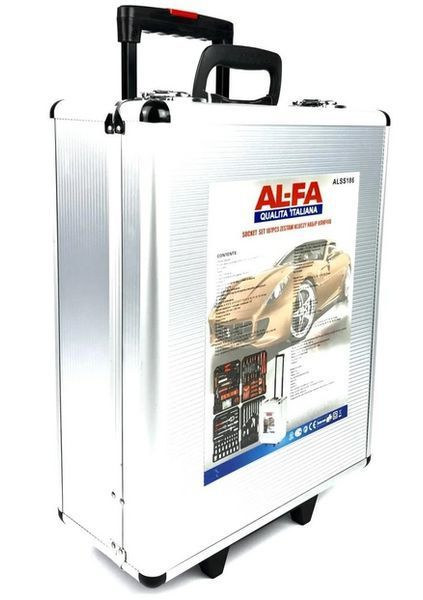 Набір ключів, інструментів 186 одиниць AL-FA ALSS186 2059383353 фото