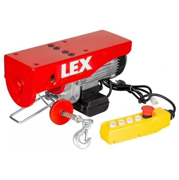 Тельфер з кареткою 300/600 кг LEX LXEH600TW 1600W 2436576506 фото
