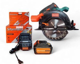 Пила циркулярна акумуляторна 165 мм, 20В Sturmax CSM5001CR M1 Series 2471330004 фото